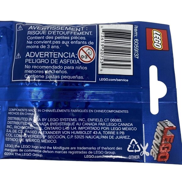 Lego Mini Figure Lego movie series 71004 (ONE random pack) - Picture 7 of 7